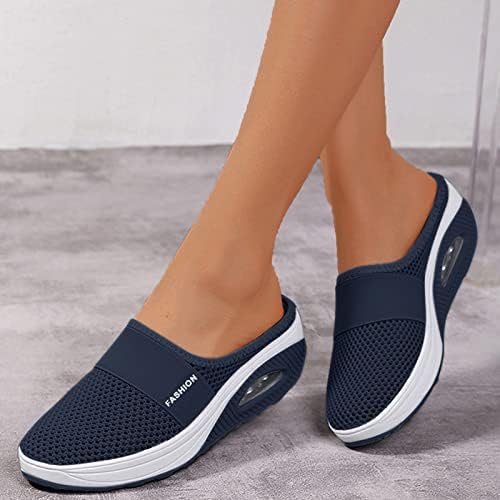 נעליים שטוחות לנשים שחור שטוח לנשים לנשים טריזי נעלי רך פלטפורמת נעליים יומיומיות הליכה נעליים