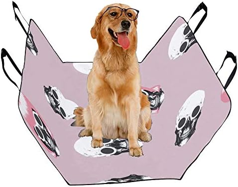 מותאם אישית עיצוב הרמוני סגנון חמוד הדפסת רכב מושב מכסה לכלבים עמיד למים החלקה עמיד רך לחיות מחמד רכב מושב כלב רכב ערסל עבור מכוניות