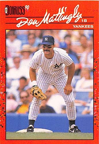 1990 דונרוס 190 דון מטינגלי NM-MT Yankees