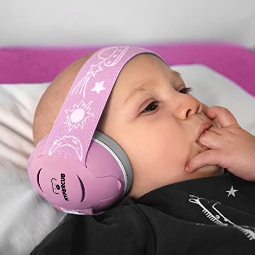 היפרקוב תינוק מחממי אוזני-רעש ביטול אוזניות לפעוטות-תינוק נסיעות עם נשיאת תיק - רעש הפחתת אטמי אוזניים