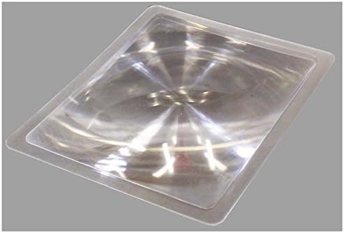 10.5 איקס 7.25 גיליון מלא בגודל פרנל גמיש זכוכית מגדלת גיליון