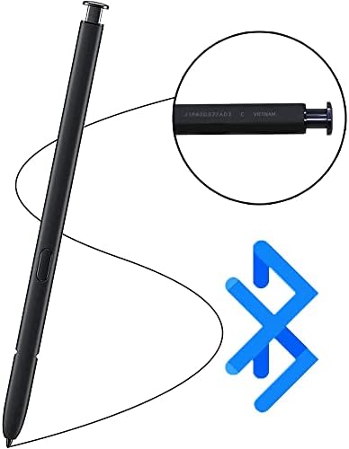 Galaxy S22 Ultra Pen עם Bluetooth לסמסונג Galaxy S22 Ultra 5G Stylus Pen החלפת שלט רחוק עבור Samsung Galaxy S22 Ultra S Pen, Phantom Black
