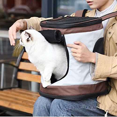 חתולים תיק נייד נסיעות תרמיל, כלב טייק אוויי תרמיל דלי תיק לחיות מחמד חתולי כמוסה