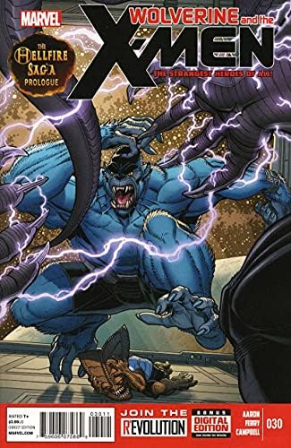 וולברין והאקס-מן 30 וי-אף / ננומטר ; מארוול קומיקס / ג ' ייסון אהרון
