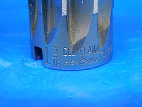 קליבלנד 1 3/16 O.D. HSS Shell reamer 5/8 טייס 3/16 מפתח 10 FL 1.1875 ארהב תוצרת - TH0367AA3