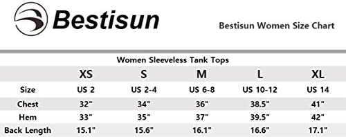 BestIsun Womens Women Pops רופפים מתאימים טנקים קצוצים זורמים חולצות אתלטיות צמרות יבול לנשים