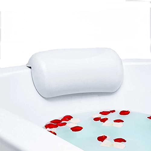 כרית אמבטיה לאמבטיה של ליילו לא-החלקה על כריות אמבטיה רכות אטומות למים עם אביזרי אמבטיה של כוס יניקה