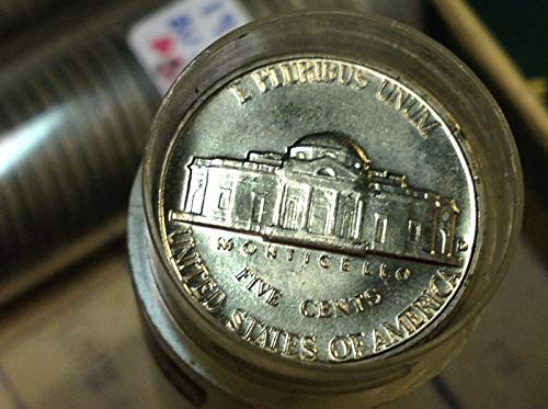 1960 ד 'שלם רול ג'פרסון ניקלס - Gem Bu - מקורי - מבריק ללא מחזור - Mint State Mint Mint