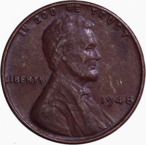 1948 לינקולן חיטה סנט 1 סי מאוד בסדר