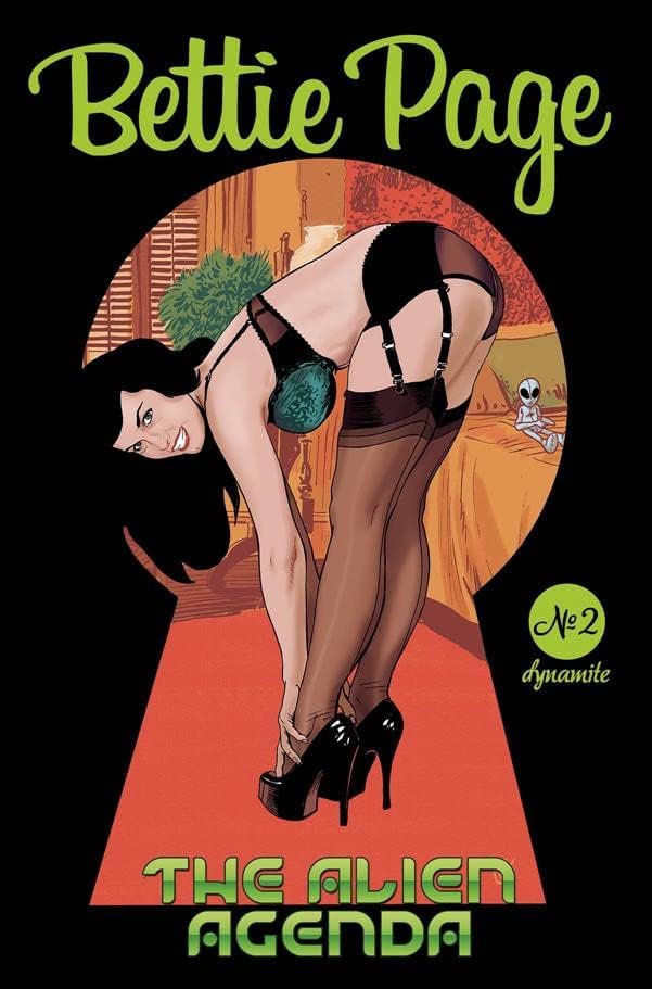 בטי פייג 'והאג' נדה החייזרית מס '3; ספר קומיקס דינמיט / ג' ימי ברוקסטון
