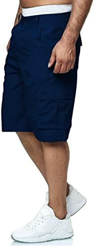 מכנסי מטען של Wenkomg1 לגברים, מכנסיים קרביים רב -תפקודיים מוצקים מכנסיים מכנסיים מכנסיים טקטיים צבאיים מבצעים צבאיים