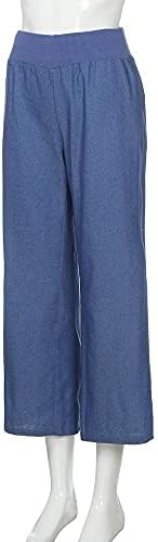 מכנסי יוגה של ג'ילברי לנשים באורך רגל רחב ז'אן ג'ין טרקלין מזדמן עסק