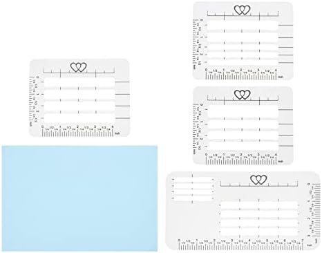 4 יחידות התייחסות מדריך תבניות ברכה ביצוע סטנסיל עבור מעטפת התייחסות מדריך סטנסיל תבניות מכתב תבניות מכתב תבניות