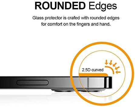 סופרשילדז מיועד לאייפון 12 מיני מגן מסך זכוכית מחוסמת נגד ריגול, אנטי שריטות, ללא בועות