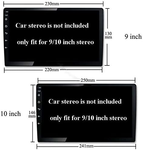 9 אינץ רכב רדיו פאשיה מסגרת עבור שברולט אוואו סוניק 2011-2013 נגן לוח דאש ערכת התקנה סטריאו מסגרת לקצץ לוח