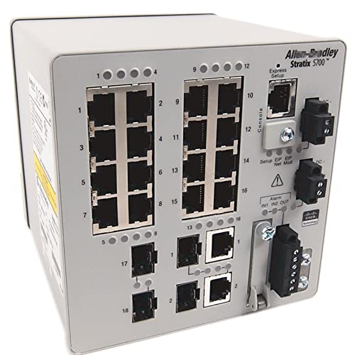 1783-BMS20CGL STRATIX 5700 Ethernet מנוהל מודול 1783-BMS20CGL אטום בתיבה 1 אחריות מהירה