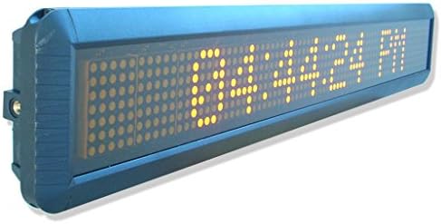 שלט LED משולש-קו-קו-צבע מקורה יחיד, מטריצה ​​7x80