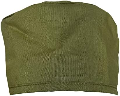 מוצק זית צבא ירוק לשפשף כובע כובע