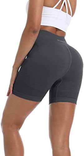 מהממת נשים ספורט אימון מכנסיים קצרים לנשים פעיל כושר חלקה התכווצות להגביר התחת הרמת גבוהה מותן