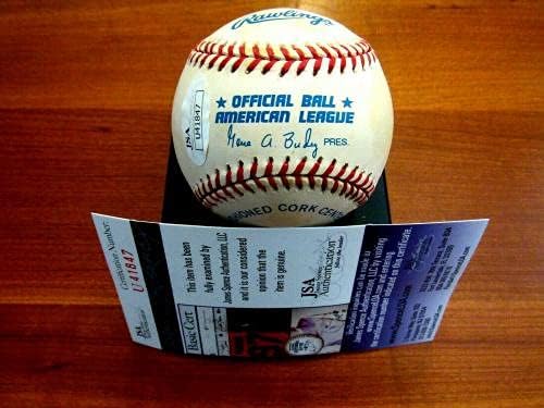 אלכס רודריגז מארינרס ינקי MVP טירון חתום אוטומטי gu'ed baseball jsa - משחק MLB משומש בייסבול