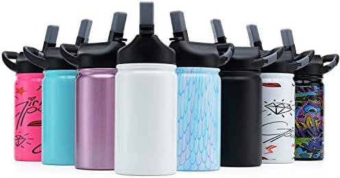 ברצינות ליל ילדים קר לילדים ספל כוסות מבודד של ילדים קרים, פלדה אל חלד קיר כפול, מכסה חינם של דליפות BPA עם קליפ קרבינר
