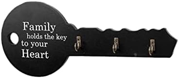 XDCHLK קיר רטרו קיר הוק מחזיק מפתח מפתח צורת מפתח אחסון מתלה מתלה קולב תלויה בית כניסה לבית מארגן קיר