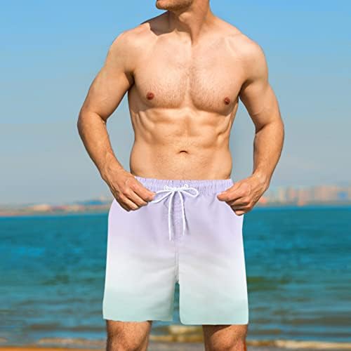 מכנסי זיעה קצרים לגברים גברים מזדמנים מכנסיים קצרים תחרה קצרים בחוף הים מודפס