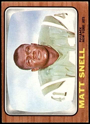 1966 Topps 102 Matt Snell New York Jets VG/Ex Jets Ohio St