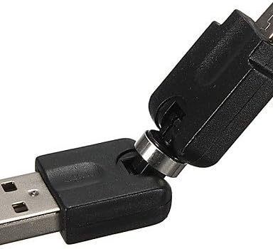 360 סיבוב סיבוב USB 2.0 זכר לממיר מתאם זכר של מיקרו USB