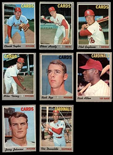1970 O-Pee-Chee St. Louis Cardinals ליד צוות סט St. Louis Cardinals VG/Ex+ Cardinals