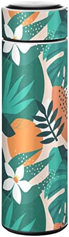 קטאקו הוואי דקלים פירות פירות בקבוק מים מבודדים 16 גרם בקבוק תרמוס בקבוק נירוסטה לשתות מים קפה שימוש חוזר לפה רחב כוס ספל נסיעות