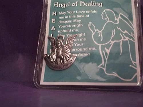 קסם מלאך ריפוי סופר בינגו עם כרטיס תפילה בשרוול פלסטיק-ר-170-269