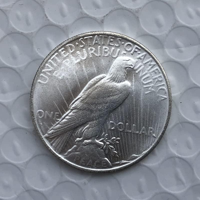 1926 מטבעות אמריקאים פליז מכסף מלאכות עתיקות מצופה אוסף מטבעות זיכרון זרות