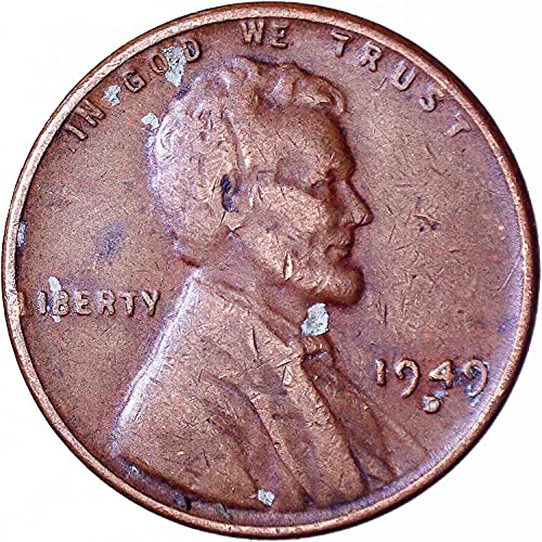 1949 ד לינקולן חיטה סנט 1 סי הוגן