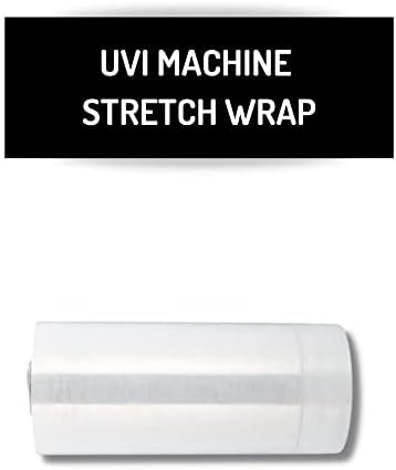 מכונת הגנה מפני PSBM UV עטיפת מתיחה, 2 חבילה, 20 אינץ 'x 5000 רגל, 80 מד, נצמד פלסטיק ברור, סרט כיווץ יד לאריזת הנעה של מזרן